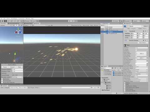 Unity VFX Sparks Effect