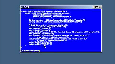 32 J2EE   Chapter04 Servlets Lesson5 Sending Messages