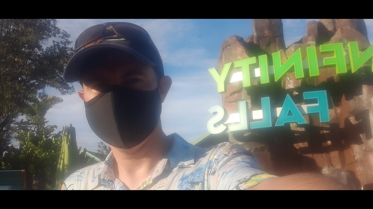 Infinity Falls Ride through! (FULL SHOW SPLASH ZONE Orca Encounter) SeaWorld Orlando 08 24 2020