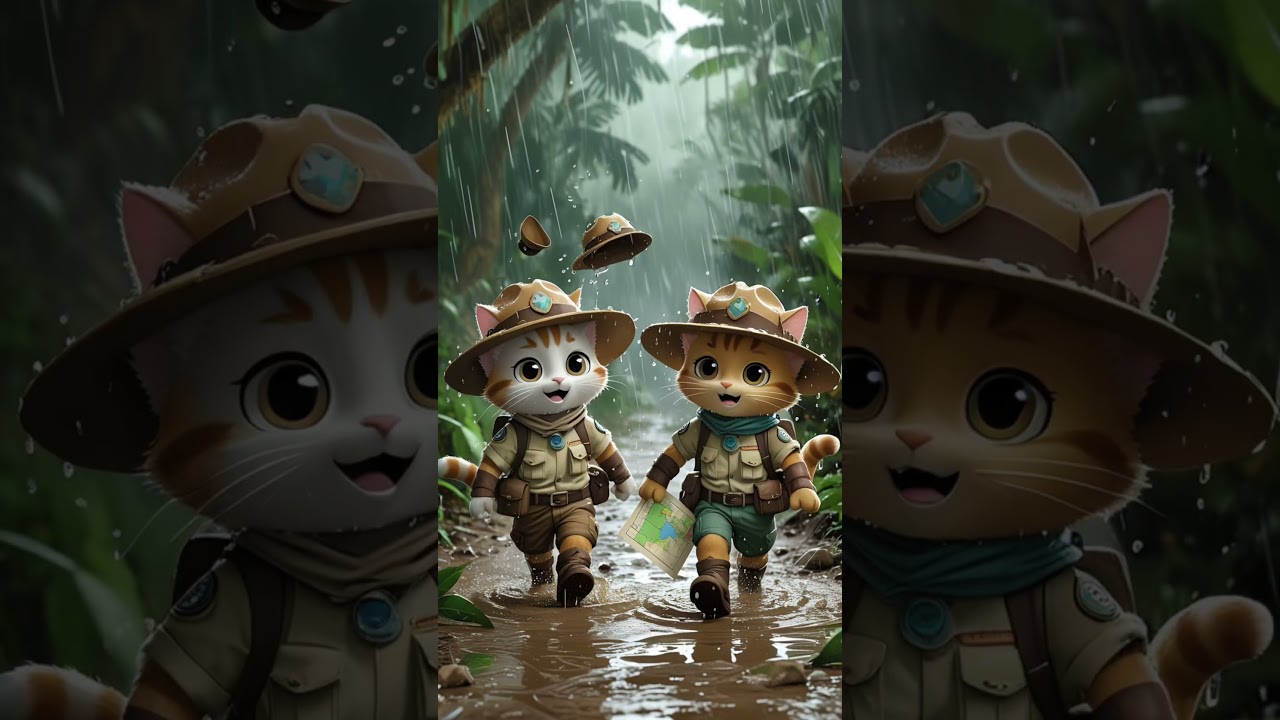 Bad Luck Morning in the Jungle 🌧️😿