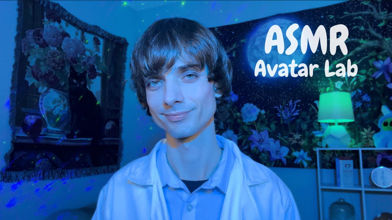 ASMR Digital Avatar Customization 🧬 Calming Sci-Fi Roleplay for Sleep