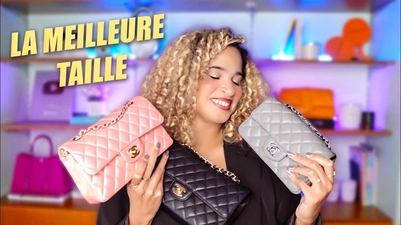 LE MEILLEUR SAC CHANEL ?! ON COMPARE LES TAILLES : MINI, SMALL, MEDIUM ...