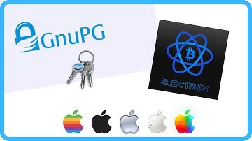 How to verify Electrum with GPG (mac)