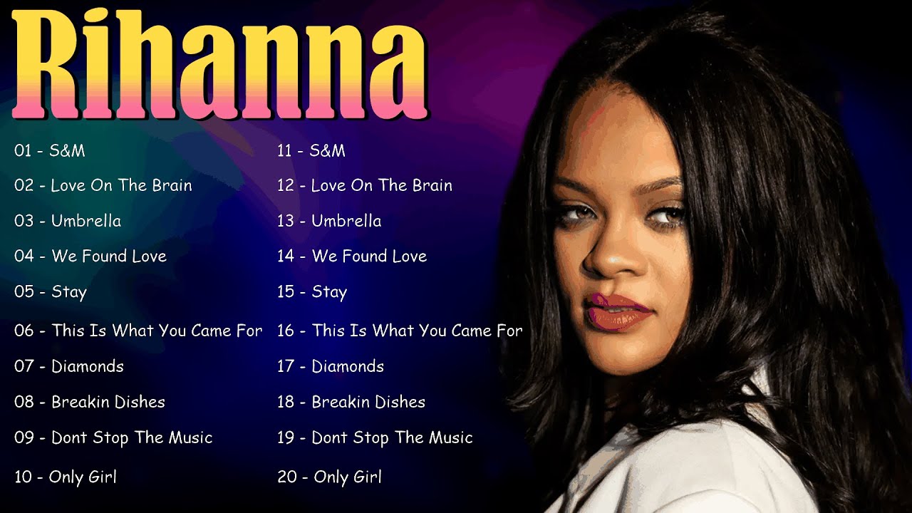 🎶 Rihanna - Songs celebrating strength, love, and modern musical innovation ❤️