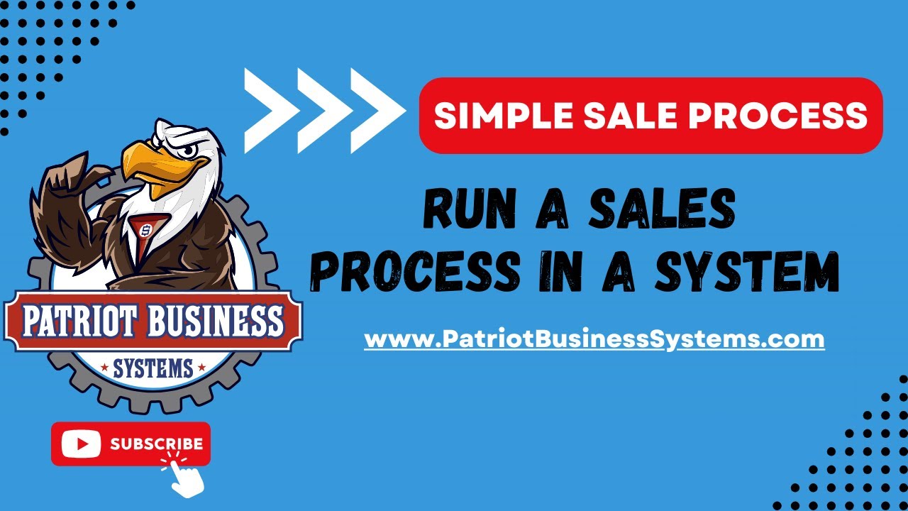 Small Business | CRM | Building a Sales Process w/ Results