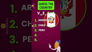 Guess The Country From The Missing Letters 🌏😱| Country Quiz Game | #shorts #puzzle #guesscountry screenshot 4