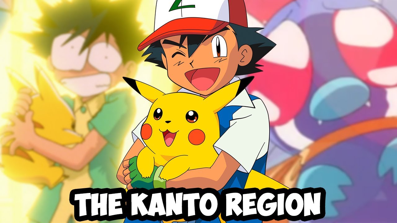 Путешествие Эша по региону Канто