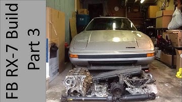 FB RX-7 Build Part 3- SR20DET Dissassembled and More Plans for the Future