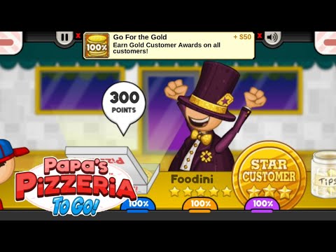 Papa's Freezeria HD Overview All Gold Customers All badges 