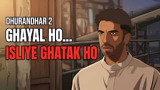 Ghayal Ho    Isliye Ghatak Ho L Dhurandhar 2 Animated Scene