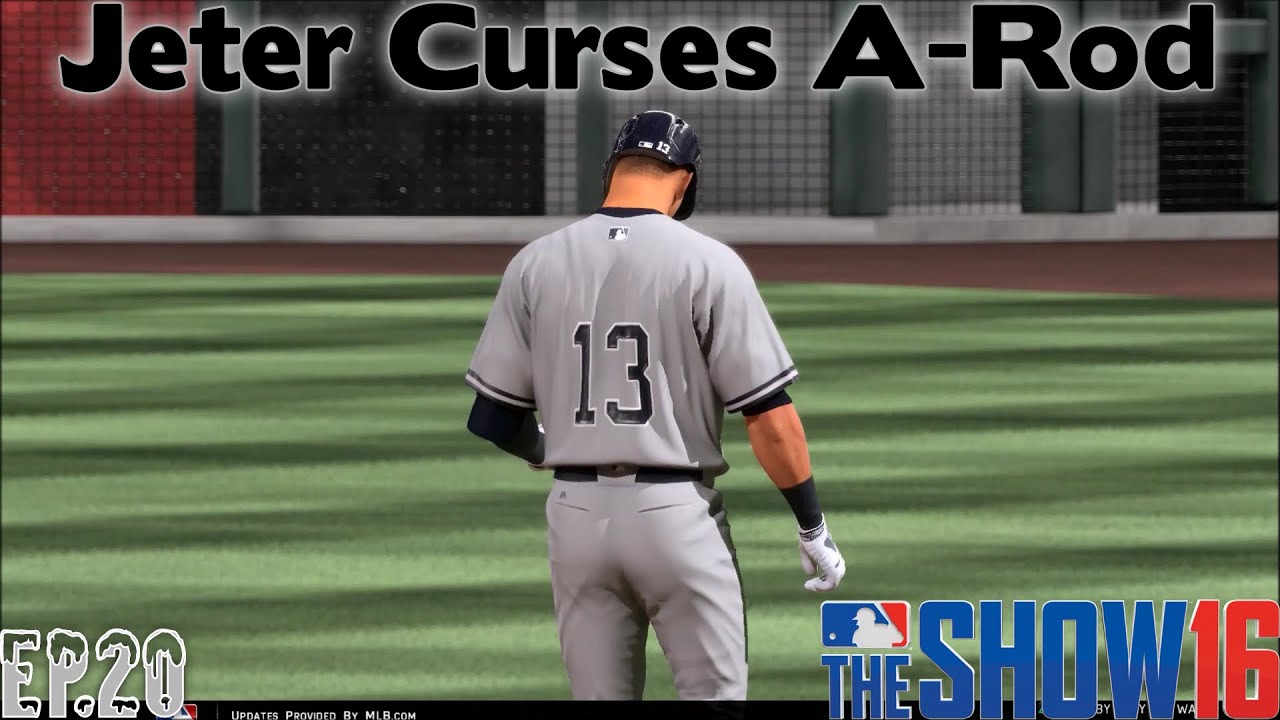 MLB The Show 16|Yankees|A-Rod|Farewell Tour|Derek Jeter & The Curse|Slump Continues|PS4|Ep.20