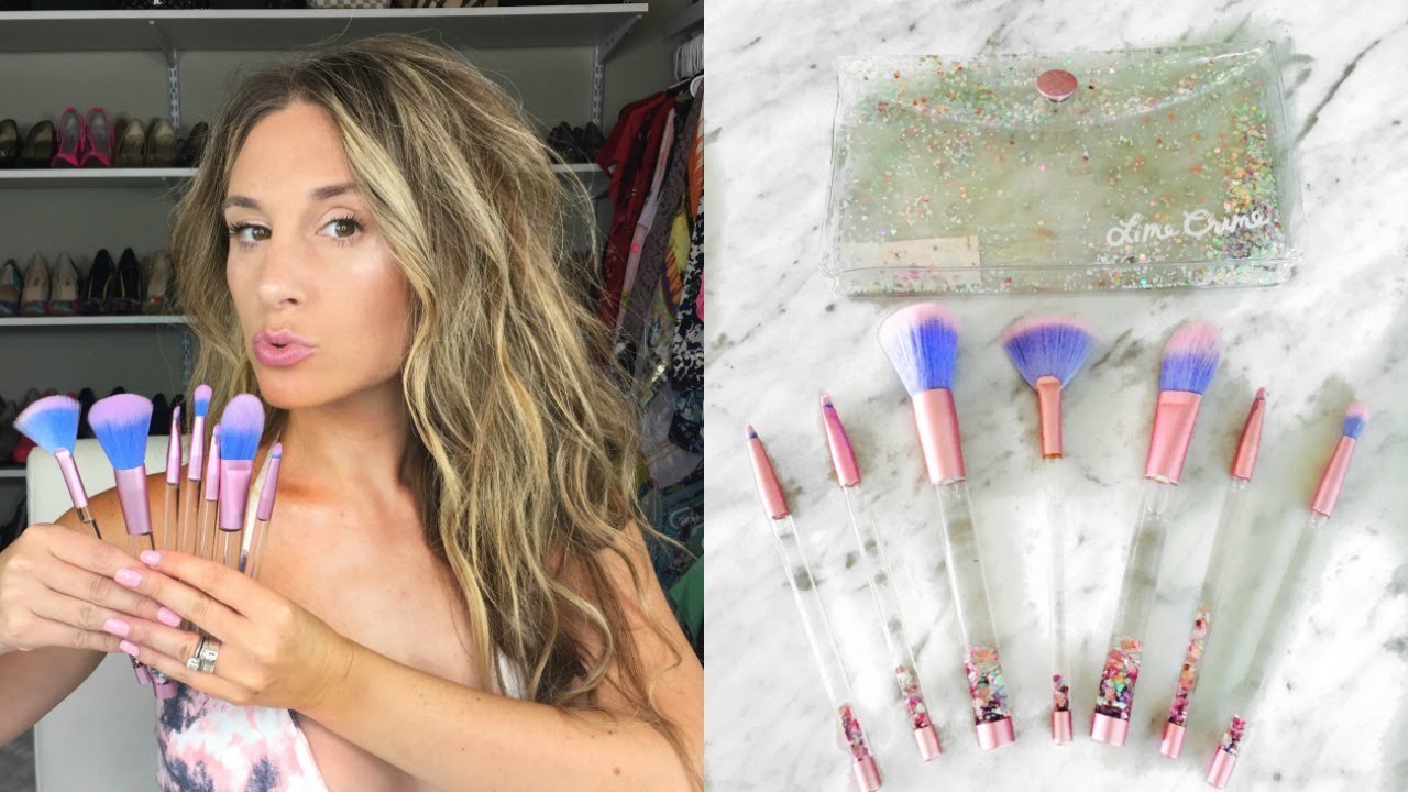 LIME CRIME AQUARIUM BRUSH SET - YouTube