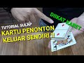 DIIKAT KARET KARTU PENONTON BISA KELUAR SENDIRI (TUTORIAL SULAP KARTU DAN KARET !!)