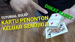 DIIKAT KARET KARTU PENONTON BISA KELUAR SENDIRI (TUTORIAL SULAP KARTU DAN KARET !!) - Durasi: 10.50. 