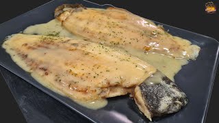 LENGUADO a la MENIER (MEUNIÈRE) - RECETA DE PESCADO INCREIBLE Y FACIL