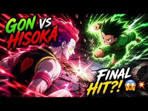 GON vs HISOKA 😈🔥 | The Final Hit That Shocked Everyone 💀 (Hindi Dub)