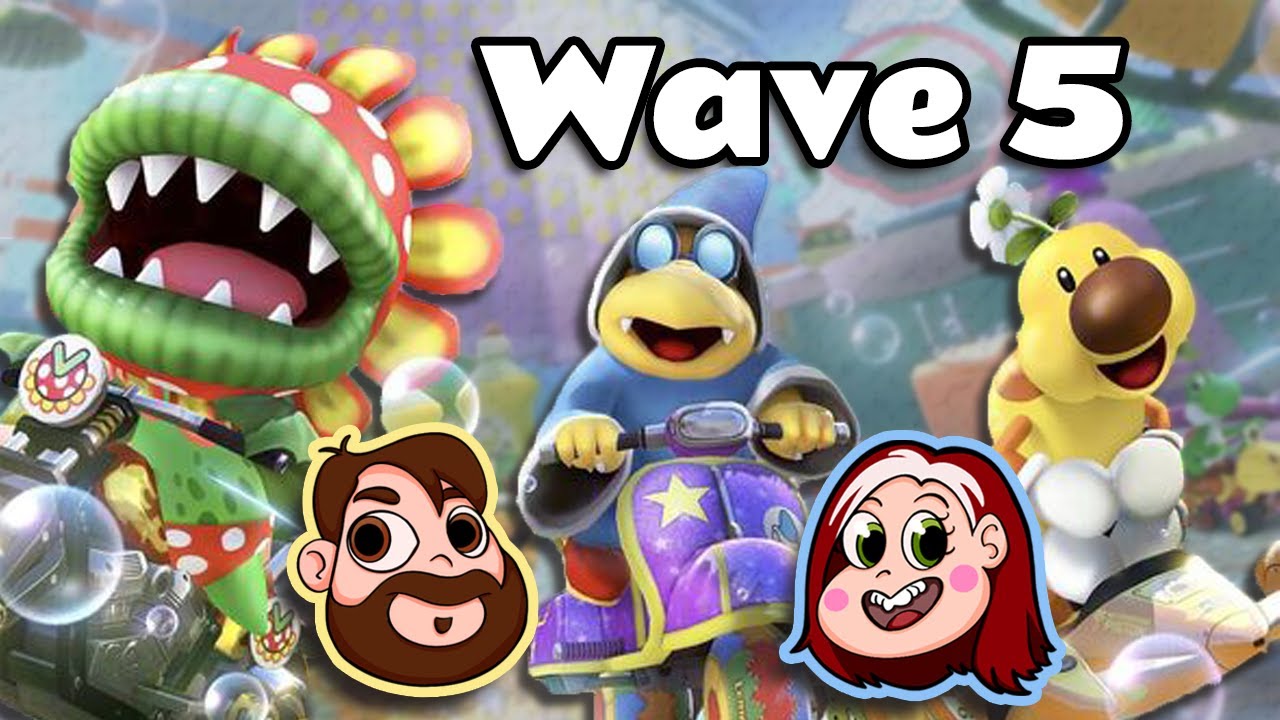 Wave 5 is so Clean Mario Kart 8 Deluxe YouTube