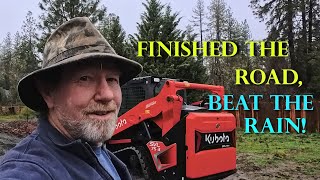 Recycled Base Rock with the Kubota SVL 75-3