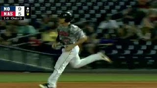 Blair belts first home run with Nashville