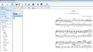 PDF sheet music import to Power Music Professional