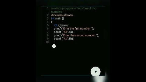 c programming for beginners|sum of two numbers in c