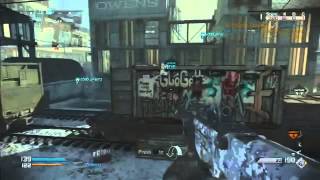 COD  Ghosts  SOLO  MTAR X RUSHING   DOUBLE KEM STRIKE   on FREIGHT!   Call of Duty Gameplay
