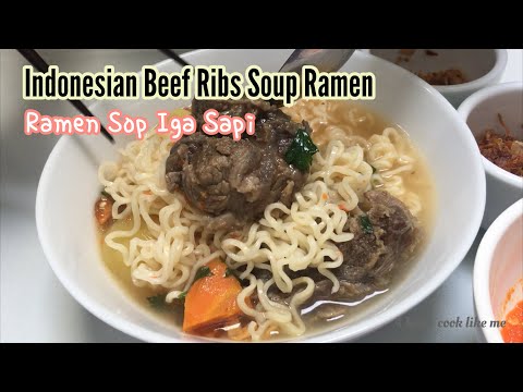 Indonesian Beef Rib Soup