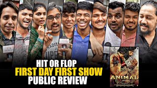 Animal Movie | FIRST DAY FIRST SHOW | Public Review | HIT or FLOP | Ranbir Kapoor, Bobby Deol image