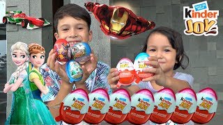Hunting Surprise Eggs Beli Kinder Joy, Frozen, Avengers