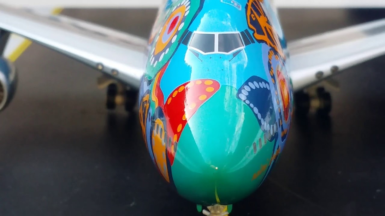 カンタス航空 Airlinertags ボーイング747-300 Boeing 747-300 ex-VH-EBU --- Airlinertags