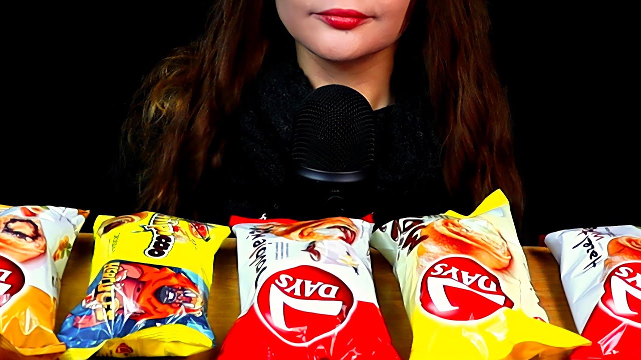 ASMR CROISSANT PARTY (7DAYS,CHIPICAO) MUKBANG EATING SOUNDS