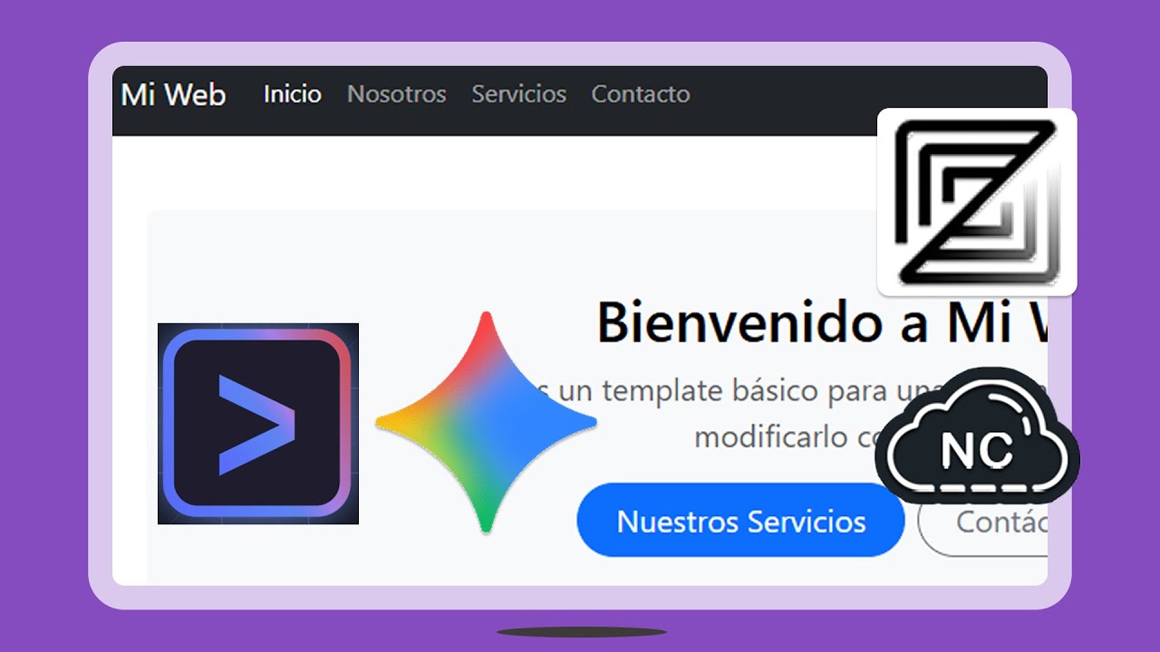 CÓMO CREAR UNA WEB CON ZED AI - YouTube