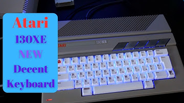Atari 130XE Decent Keyboard.