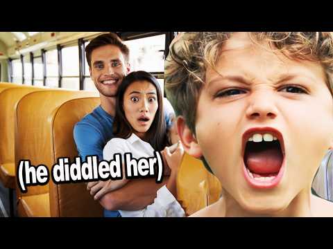 Gen Alpha Kid Gets Caught on School Bus
