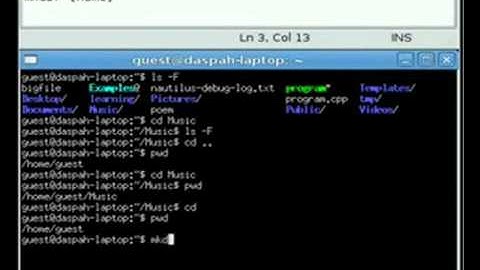 Basic Unix Commands part 2 4
