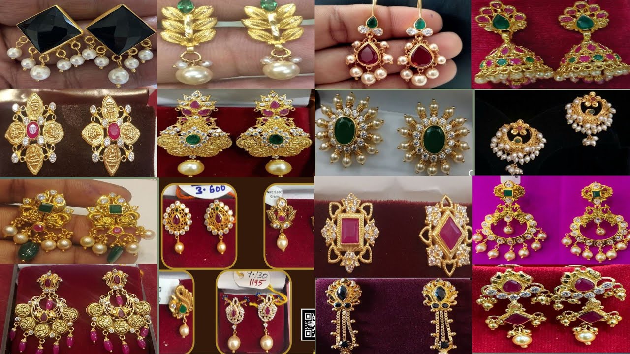 Buttalu | Gold earrings models, Gold earrings designs, Online gold jewellery