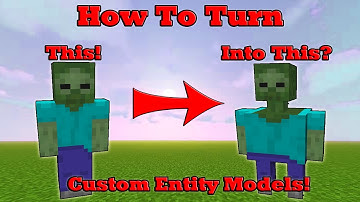 How to make Custom Entity Models in Minecraft!