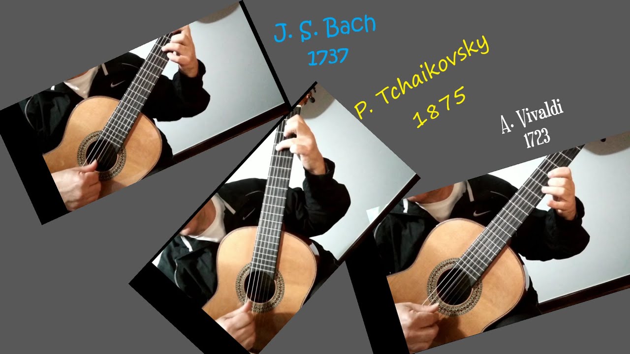 7 Temas conhecidos da música clássica (parte 2) - solo de violão by Claudio Borghi