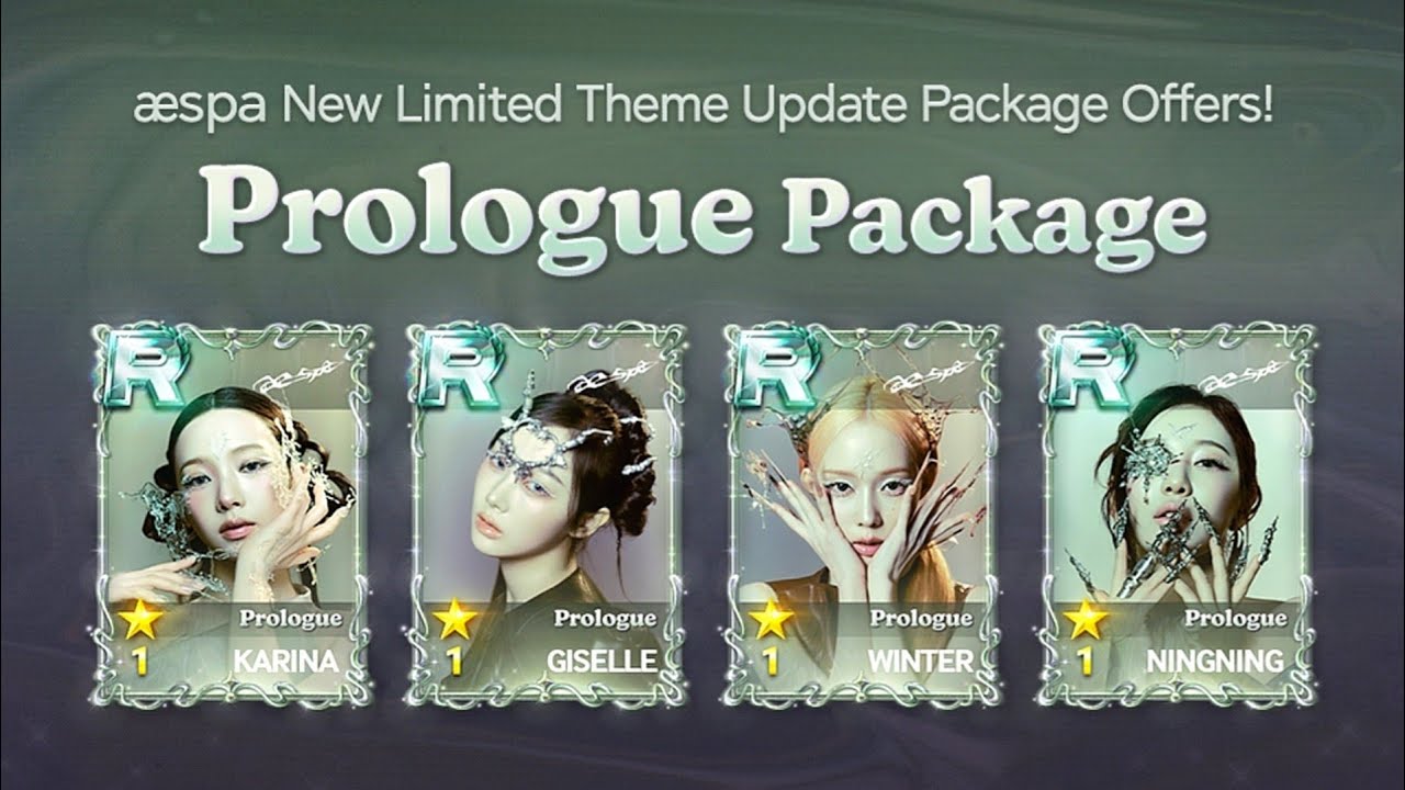 Superstar SMTOWN | aespa 'Prologue' Anniversary Limited Theme