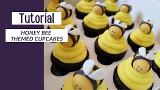 DIY Honey Bee Cupcakes - Mommy or Bride to Bee
