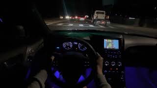 Genesis coupe 3.8 POV night drive