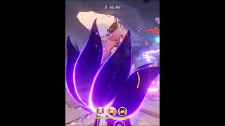 c0 yae miko team comparison build and combo ( pink fox )  #genshin #genshinimpact