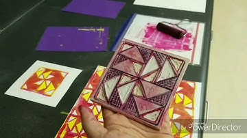 REDUCTION PRINTMAKING LESSON TUTORIAL