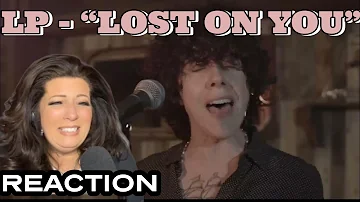 WHO IS THIS?!?! FIRST TIME LISTENING TO LP | "LOST ON YOU" | REACTION VIDEO