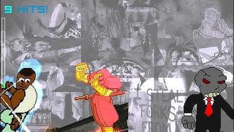 MUGEN Request: Dee Bee Kaw & Johnny Test Vs Ginzu The Ninja & Convict