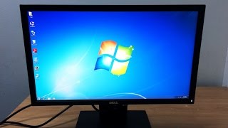 Dell E2216H 21.5" LCD Monitor Unboxing