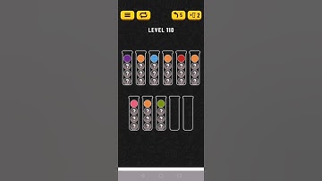 ball sort puzzle level 110