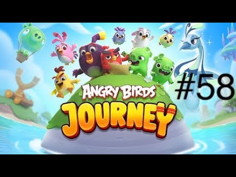 (Angry Birds Journey)(Part 58) Gameplay Walkthrough of Chapter 2 Crystal Clouds levels 291-295