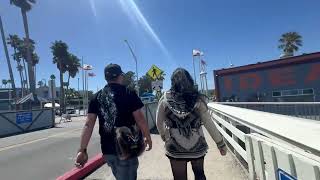Main Beach to Café in Santa Cruz POV Walk