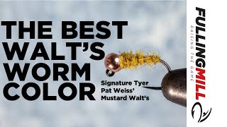 The Best Walt's Worm Color: Pat Weiss' Mustard Walt's